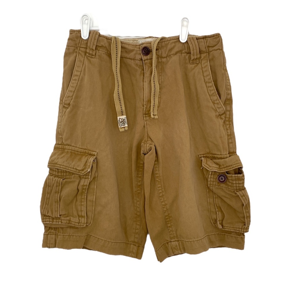 Aéropostale Tan Cargo Shorts Drawstring Size 27 S/XS
